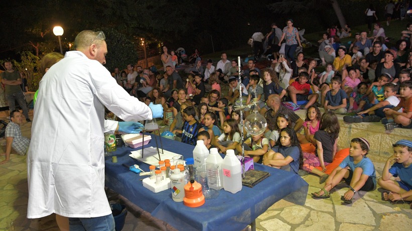 Chemistry magic show